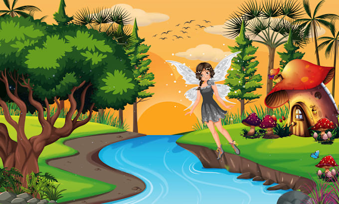 create children book illustrations for amazon KDP