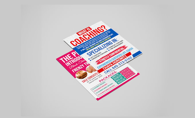 design professional and clean business flyer