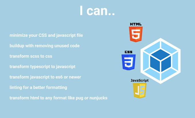 setup bundler config with webpack for you