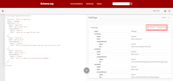 Create schema markup in json ld for rich result in serp by Mdjayedminar ...