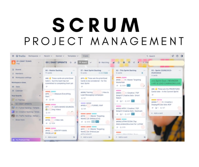 be your remote product owner, scrum master, project manager