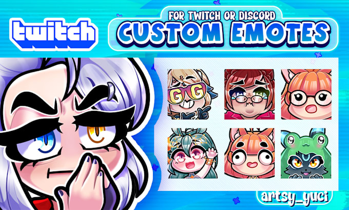 create custom emotes for twitch or discord