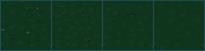 make 4 pixel art wall tiles for your videogame