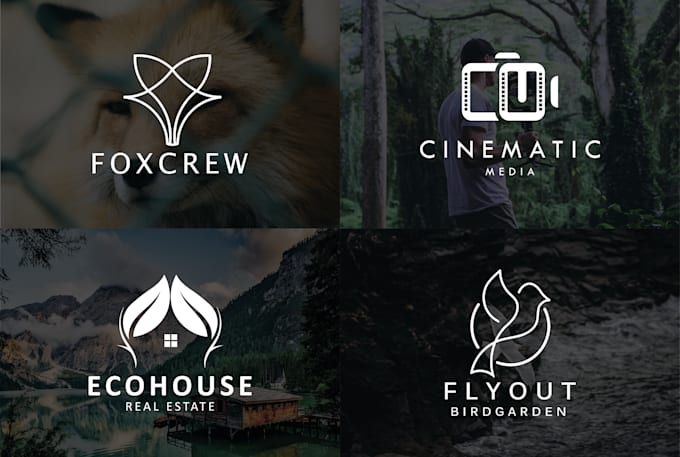 create modern minimalist luxury business logo design