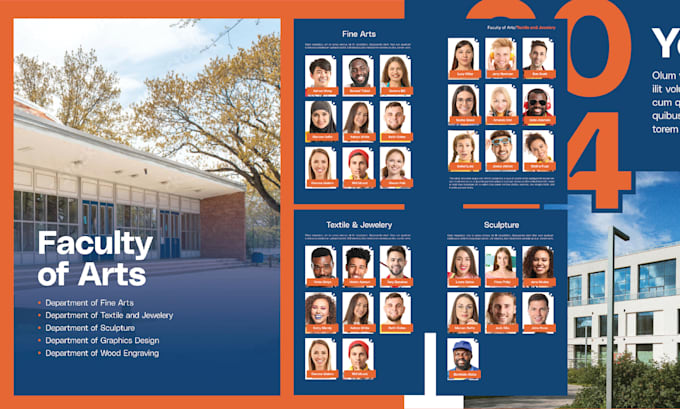 create amazing yearbook booklet and handbook design