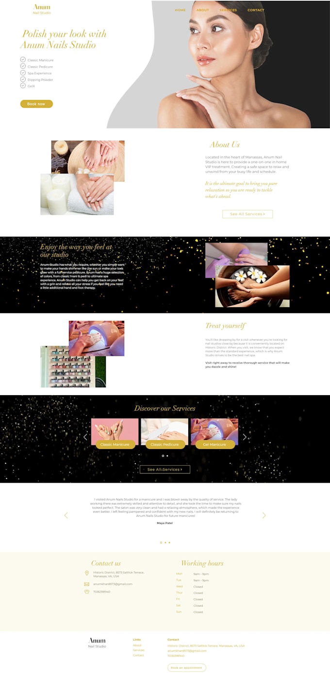 develop, design or redesign your business wix website
