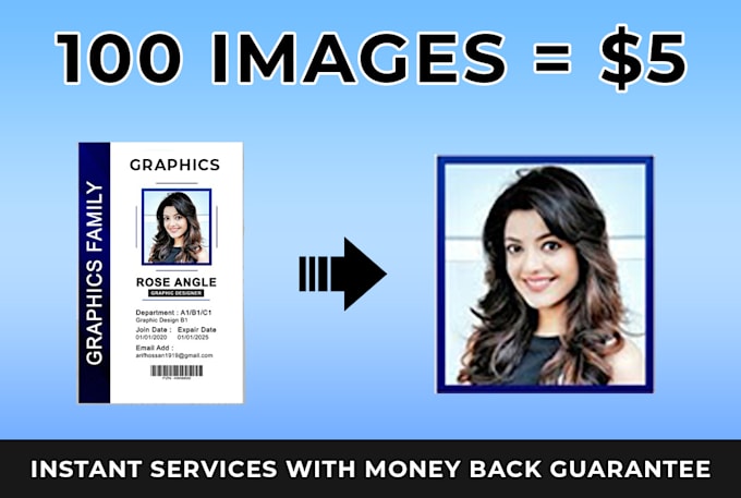 crop bulk images or product from image with express delivery