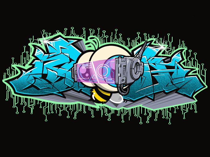 create original graffiti with my style for your brand