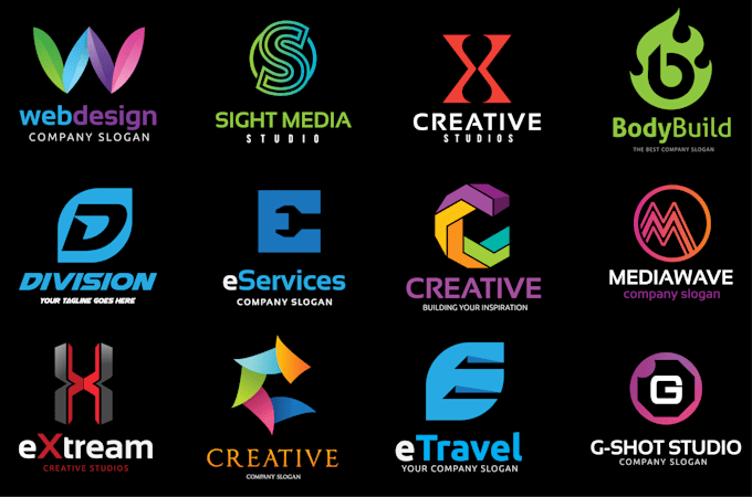 design redesign minimalist business and lettermark  logo