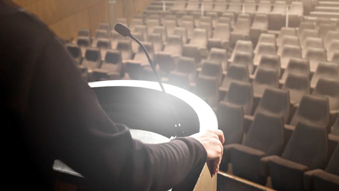 write any speech or article for you