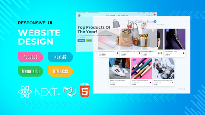 expert figma to react conversion with nextjs, mui, tailwind CSS