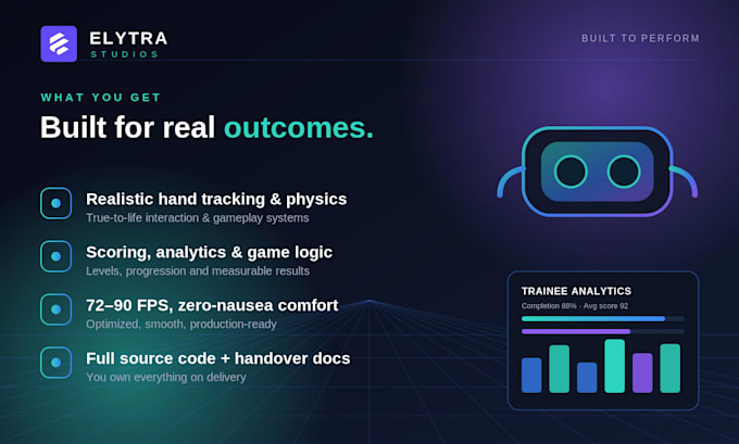 premium VR training, simulation, and immersive experiences