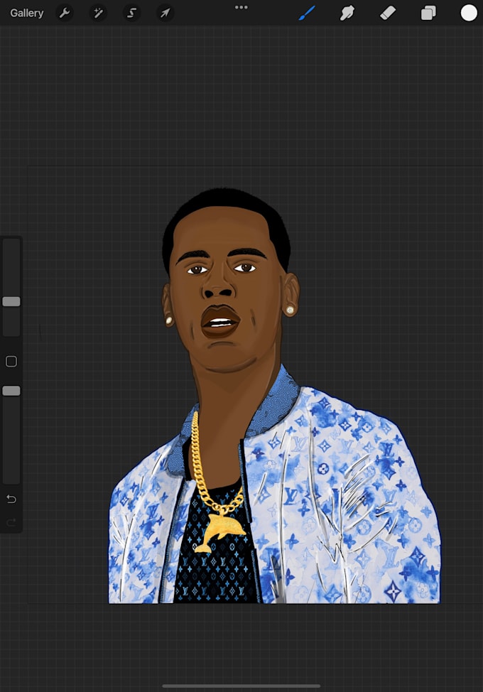 create a cartoon drawing of you