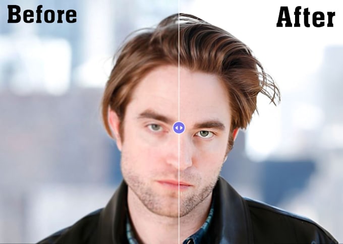 make blur image into sharp crisp and enhanced image
