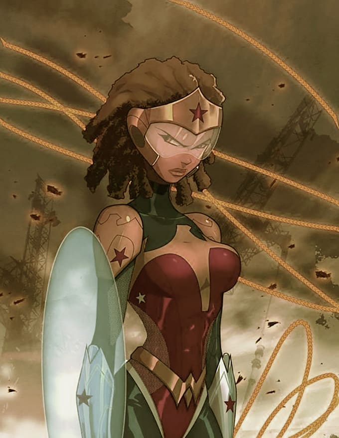 draw any superhero character for you