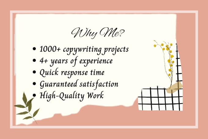 do amazing website and sales copywriting