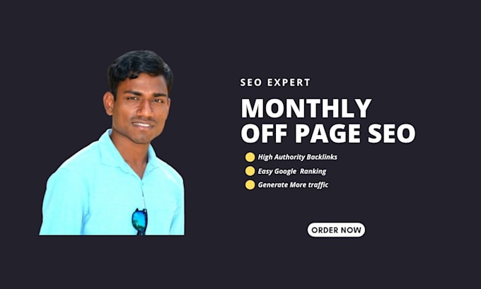 do monthly off page seo link building for your website