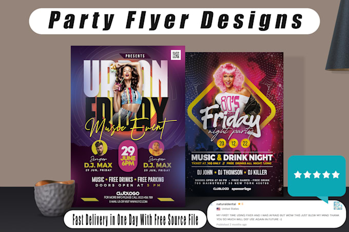design professional flyer design within 5 hours