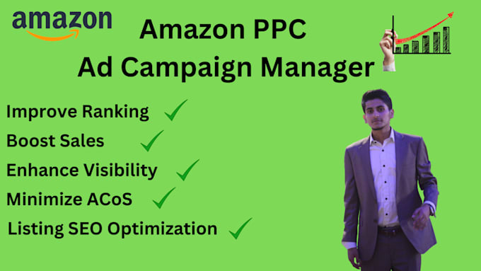 setup, optimize and manage your amazon PPC campaigns, amazon fba PPC ads