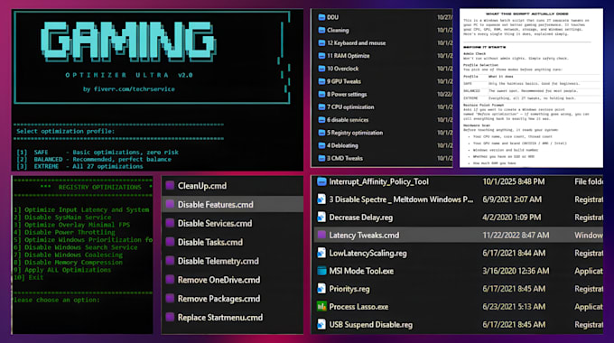 fix fps drops, boost fps and optimize PC for gaming performance