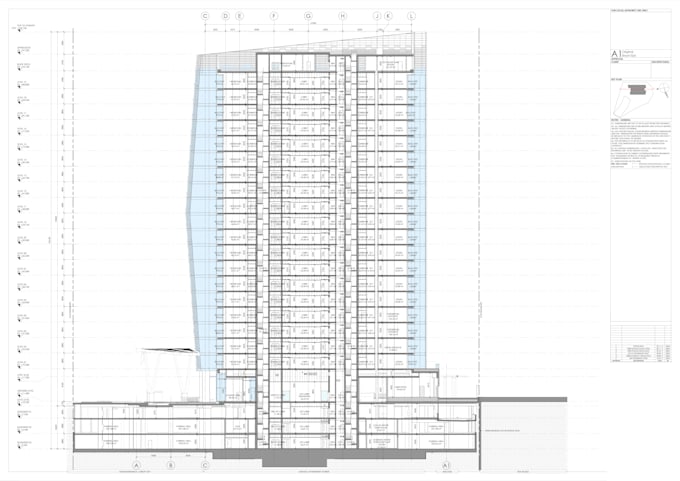 delivery 2d, 3d architecture drawings in revit