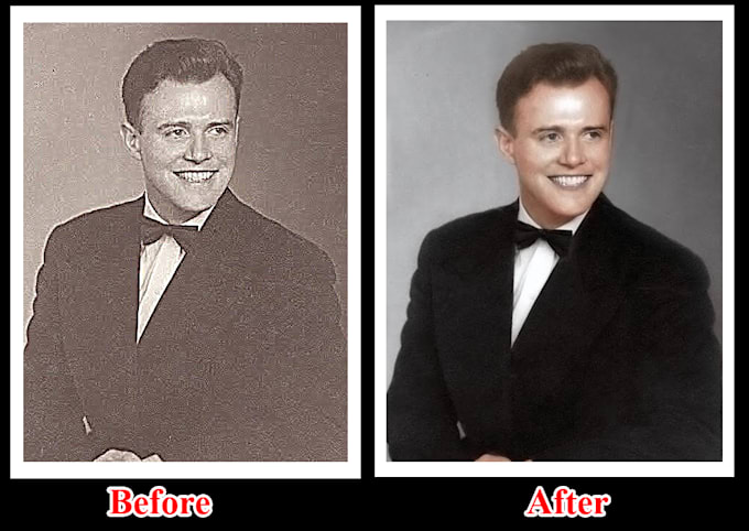 professional restore old photos