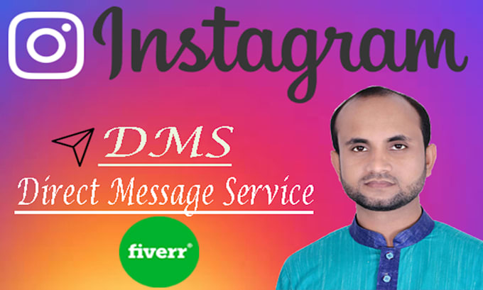 send instagram dms or direct massage and marketing service