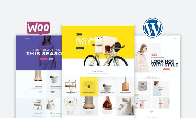 build wordpress website with elementor pro and ecommerce