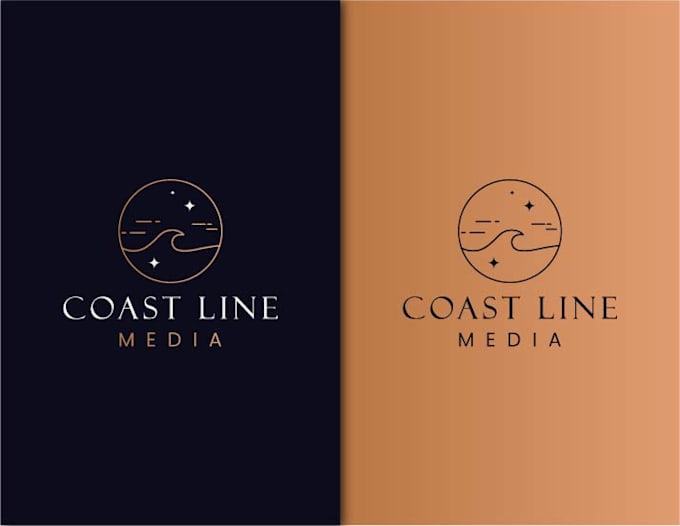 design a modern minimalist premium line art graphic logo