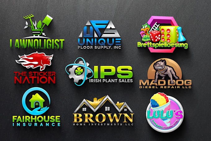 do unique, distinctive and professional business logo design