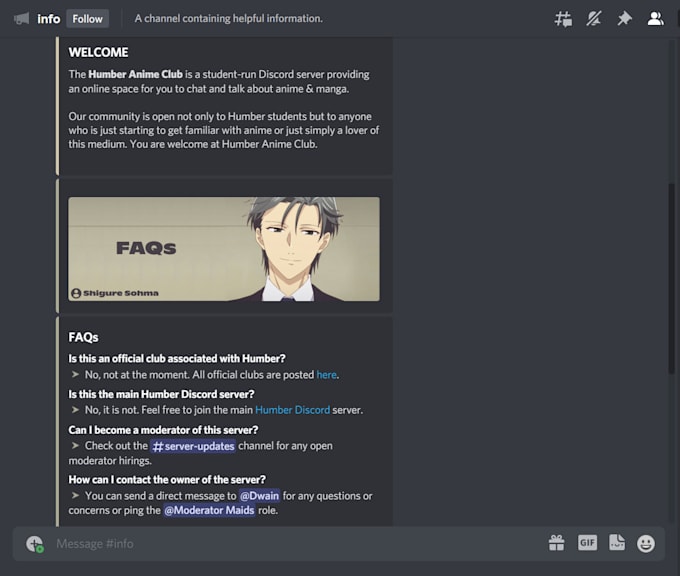 create and setup your discord server with embeds