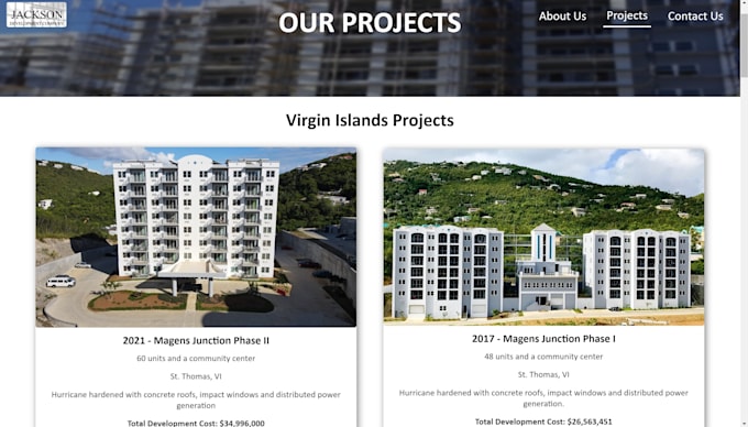 create a responsive front end website from scratch