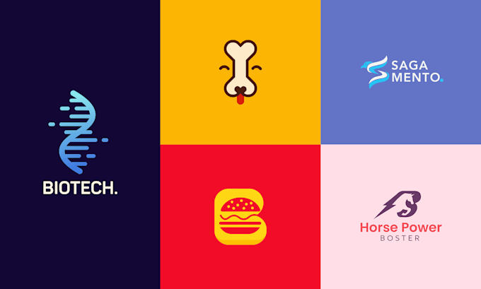 do outstanding minimalist business logo design