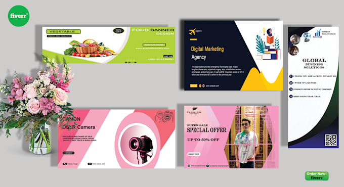 design professional roll up banner or retractable banner