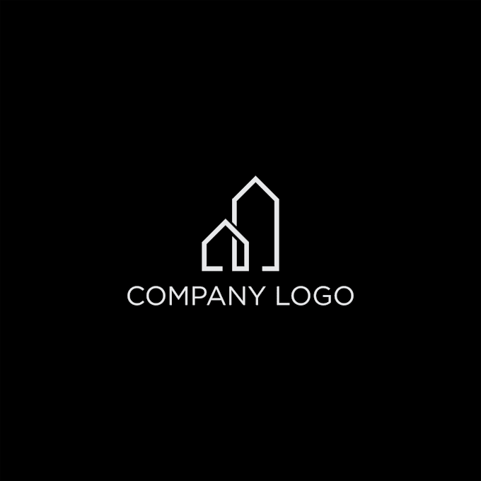 create a modern construction logo and minimalist
