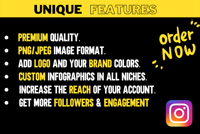 do custom instagram infographics and carousel post design