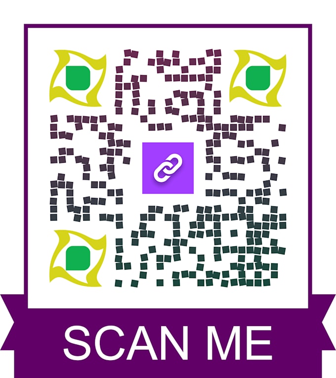 Make different types of qr code with beautiful frame and designs by ...