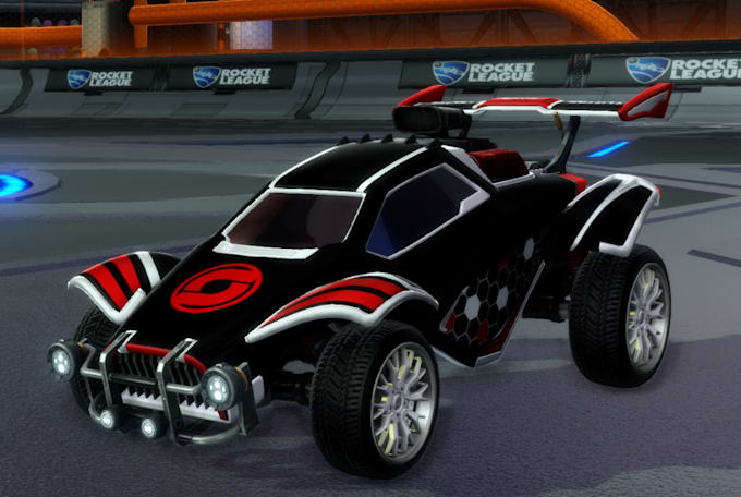 make a simple and clean rocket league octane design