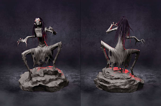 sculpt detailed 3d miniatures ready for 3d printing