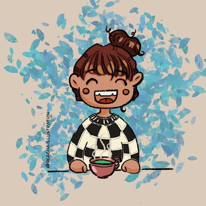 create custom cartoon or semi realistic portraits