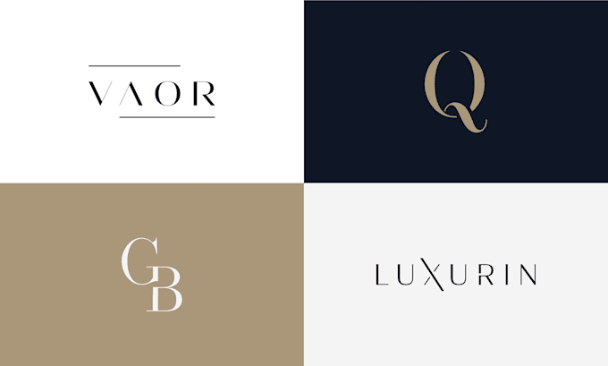 design a luxury and minimalist logo design