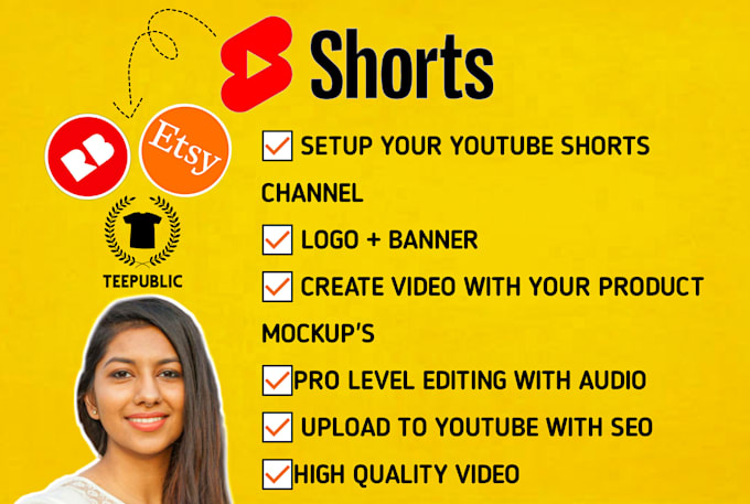 promote your e commerce and print on demand stores with shorts