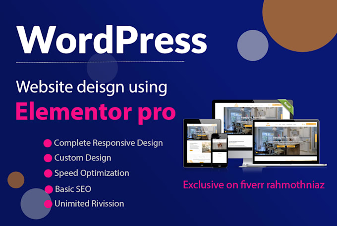 make wordpress design and wordpress customization
