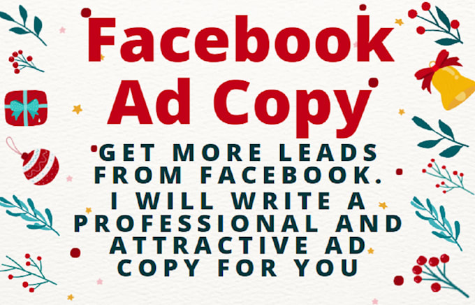 write persuasive high conversion ad copy for facebook ads