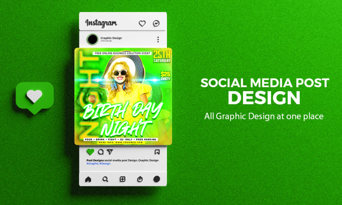 design club flyer, party flyer, event flyer, nightclub motion graphic instagram