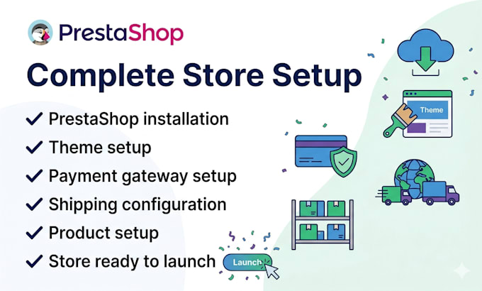 setup and configure your prestashop ecommerce store