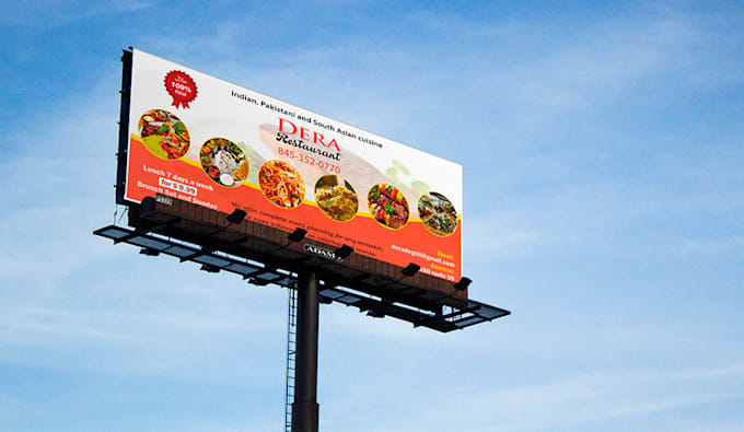 design an outstanding roll up banner, billboard design