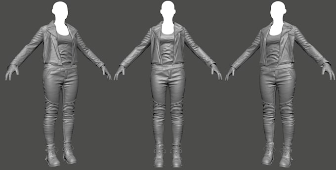 create  character art,digital sculpture for you