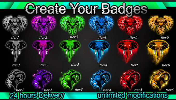 create custom kick, youtube, twitch emotes, discord emoji, and sub badges