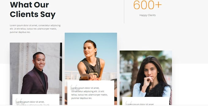 produce modern and responsive wordpress website
